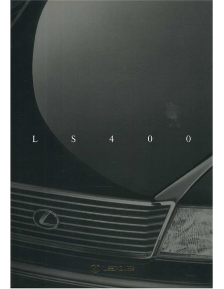 1994 LEXUS LS400 BROCHURE DUTCH