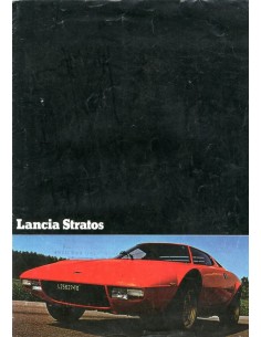 1975 LANCIA STRATOS BROCHURE DUITS