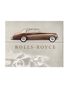 1960 ROLLS ROYCE SILVER CLOUD BROCHURE ENGELS