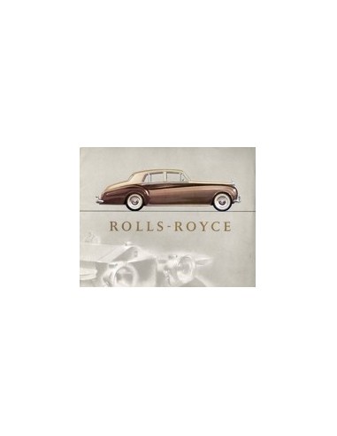 1960 ROLLS ROYCE SILVER CLOUD BROCHURE ENGELS