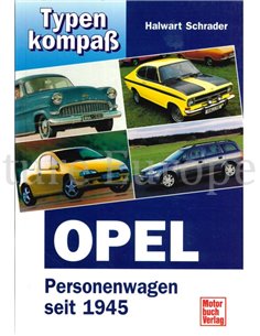 TYPEN KOMPASS, OPEL PERSONENWAGEN SEIT 1945