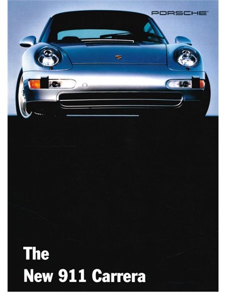 1994 PORSCHE 911 CARRERA BROCHURE ENGLISH (US)