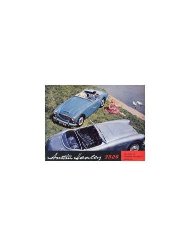 196? AUSTIN HEALEY 3000 BROCHURE ENGELS