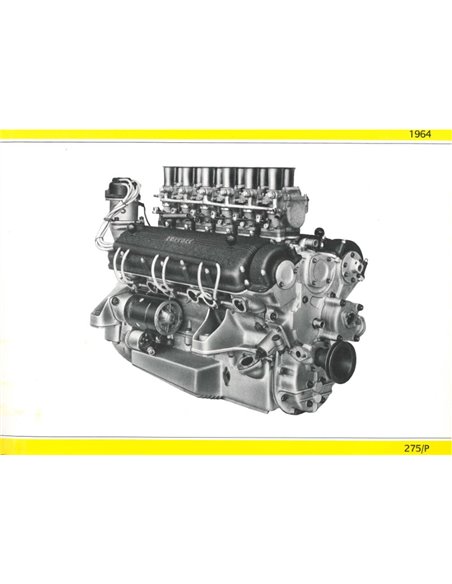 1946 - 1985 FERRARI BUCH MIT TECHNISCHEN EIGENSCHAFTEN DES FERRARI MOTORS ITALIENISCH