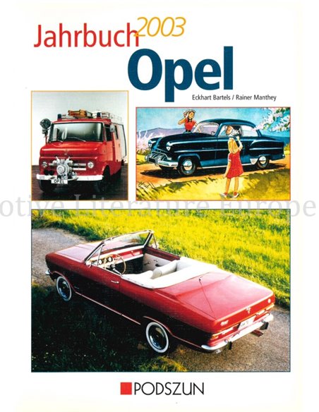 JAHRBUCH OPEL 2003