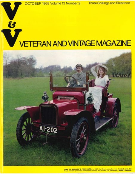 1968 VETERAN AND VINTAGE MAGAZIN 13 ENGLISCH