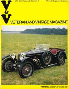 1968 VETERAN AND VINTAGE MAGAZIN 12 ENGLISCH