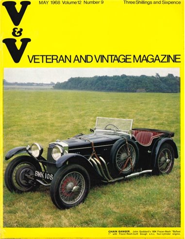 1968 VETERAN AND VINTAGE MAGAZIN 12 ENGLISCH