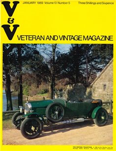 1969 VETERAN AND VINTAGE MAGAZIN 13 ENGLISCH