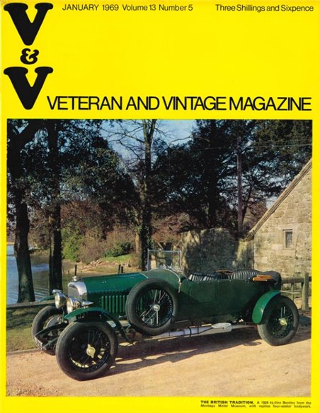1969 VETERAN AND VINTAGE MAGAZIN 13 ENGLISCH
