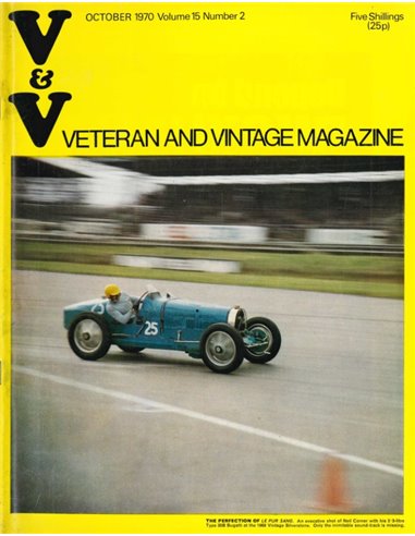 1970 VETERAN AND VINTAGE MAGAZIN 15 ENGLISCH