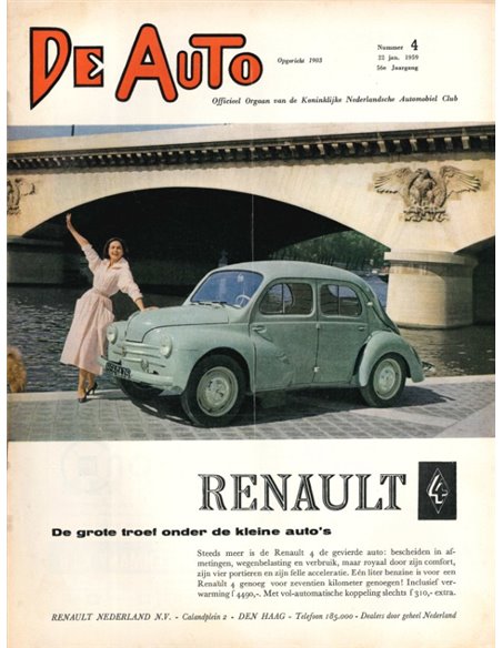 1959 DE AUTO MAGAZIN 04 NIEDERLÄNDISCH