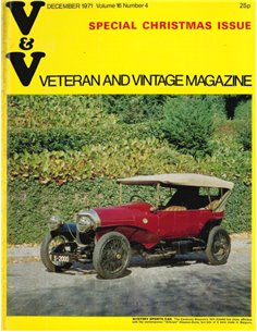 1971 VETERAN AND VINTAGE MAGAZIN 16 ENGLISCH