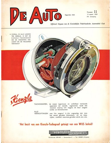 1959 DE AUTO MAGAZINE 11 NEDERLANDS