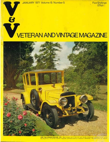 1971 VETERAN AND VINTAGE MAGAZIN 16 ENGLISCH