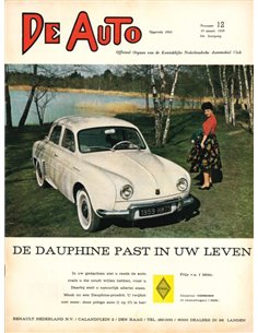 1959 DE AUTO MAGAZIN 12 NIEDERLÄNDISCH