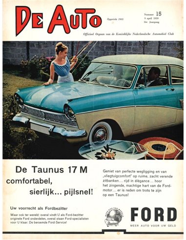 1959 DE AUTO MAGAZIN 15 NIEDERLÄNDISCH