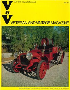1971 VETERAN AND VINTAGE MAGAZINE 15 ENGELS