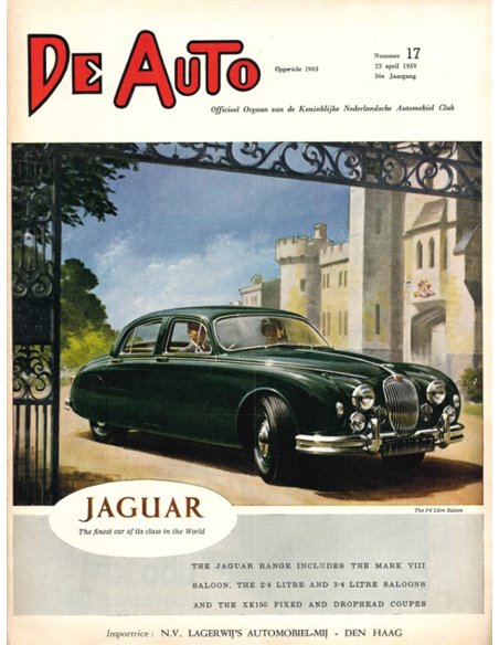 1959 DE AUTO MAGAZIN 17 NIEDERLÄNDISCH