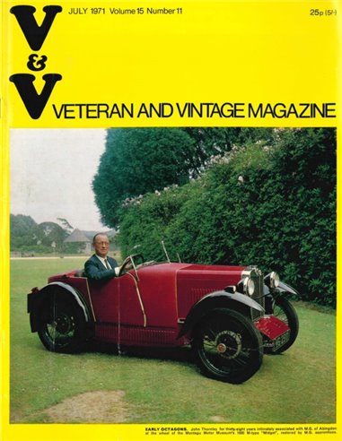 1971 VETERAN AND VINTAGE MAGAZIN 16 ENGLISCH