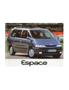1997 RENAULT ESPACE INSTRUCTIEBOEKJE FRANS