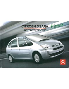 2006 CITROEN XSARA PICASSO BETRIEBSANLEITUNG NIEDERLÄNDISCH