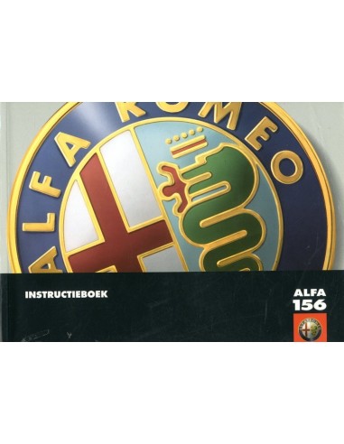 1997 ALFA ROMEO 156 OWNERS MANUAL DUTCH