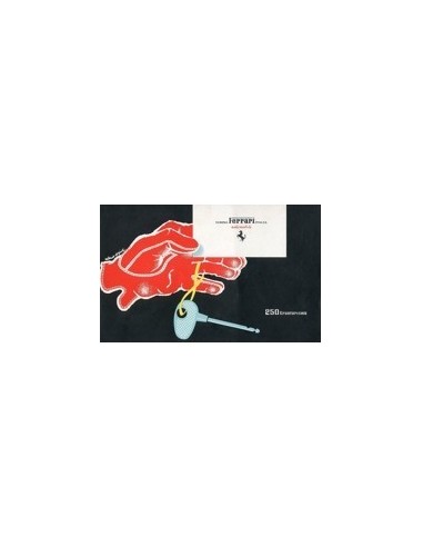 1957 FERRARI 250 GT BOANO BROCHURE ITALIAANS