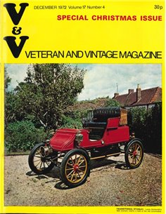 1972 VETERAN AND VINTAGE MAGAZINE 16 ENGELS