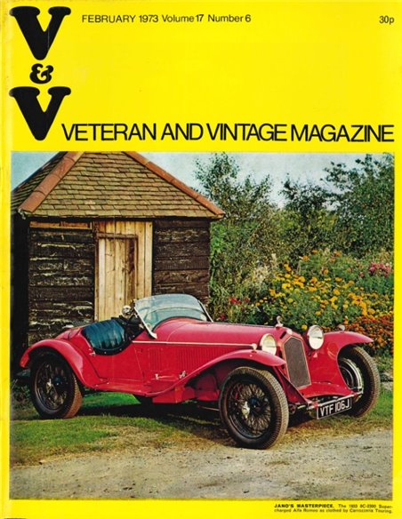 1973 VETERAN AND VINTAGE MAGAZIN 17 ENGLISCH