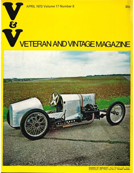 1973 VETERAN AND VINTAGE MAGAZINE 17 ENGLISH