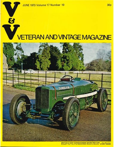1973 VETERAN AND VINTAGE MAGAZINE 17 ENGLISH