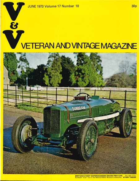 1973 VETERAN AND VINTAGE MAGAZINE 17 ENGLISH