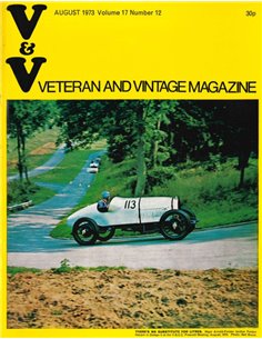 1973 VETERAN AND VINTAGE MAGAZINE 17 ENGLISH