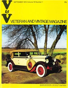 1973 VETERAN AND VINTAGE MAGAZINE 18 ENGELS