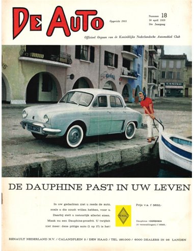 1959 DE AUTO MAGAZINE 18 DUTCH