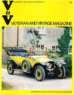 1974 VETERAN AND VINTAGE MAGAZINE 18 ENGELS