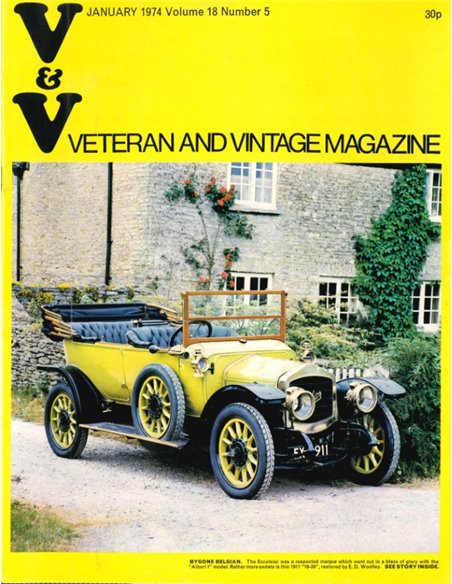 1974 VETERAN AND VINTAGE MAGAZINE 18 ENGELS