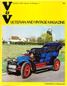 1974 VETERAN AND VINTAGE MAGAZINE 18 ENGELS