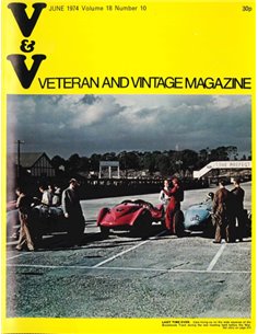 1974 VETERAN AND VINTAGE MAGAZIN 18 ENGLISCH
