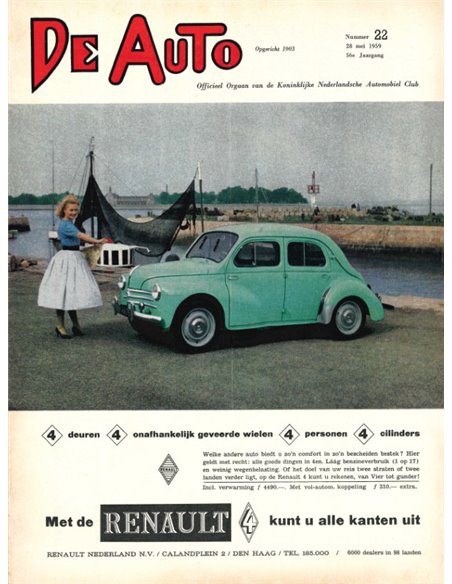 1959 DE AUTO MAGAZINE 22 DUTCH