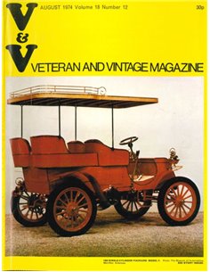 1974 VETERAN AND VINTAGE MAGAZINE 18 ENGLISH