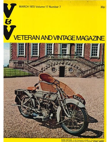1973 VETERAN AND VINTAGE MAGAZINE 17 ENGLISH