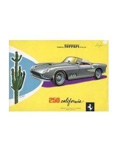 1959 FERRARI 250 CALIFORNIA LEAFLET BROCHURE ENGELS