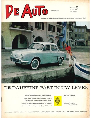 1959 DE AUTO MAGAZINE 25 DUTCH