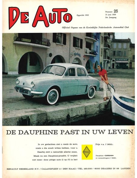 1959 DE AUTO MAGAZINE 25 DUTCH