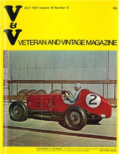 1974 VETERAN AND VINTAGE MAGAZIN 18 ENGLISCH