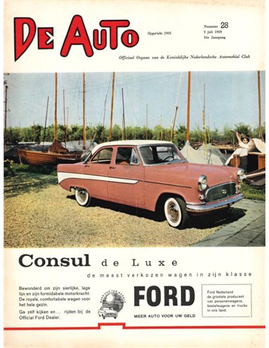 1959 DE AUTO MAGAZIN 28 NIEDERLÄNDISCH