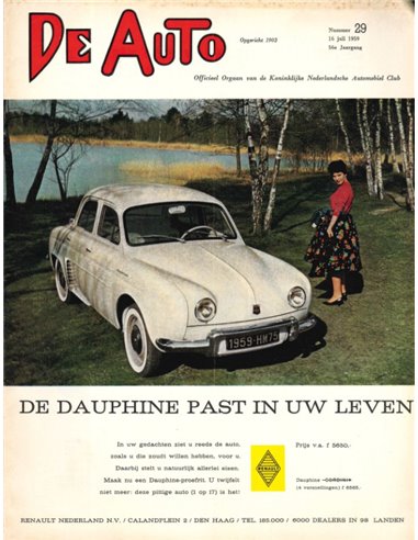 1959 DE AUTO MAGAZINE 29 DUTCH