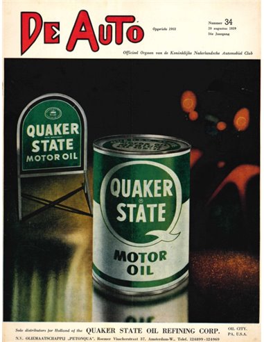 1959 DE AUTO MAGAZIN 34 NIEDERLÄNDISCH